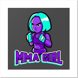 MMA Girl Posters and Art